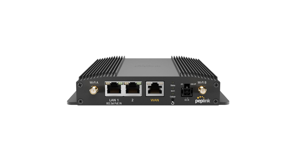 [MAX-BR1-PRO-5GK-T-PRM] Peplink MAX BR1 Pro 5G X65 Gigabit 5G Router with PoE+ and Wi-Fi 6