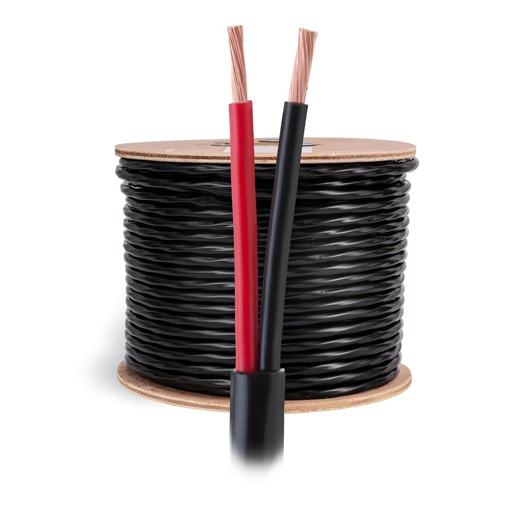 14/2 outdoor-rated stranded copper low-voltage DC cable 500ft